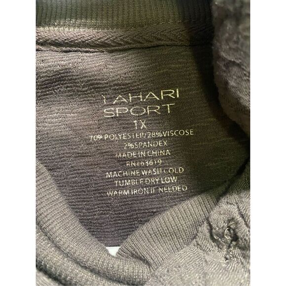 Tahari‎ Sport Bubble Cable Knit Hoodie - Picture 3 of 5